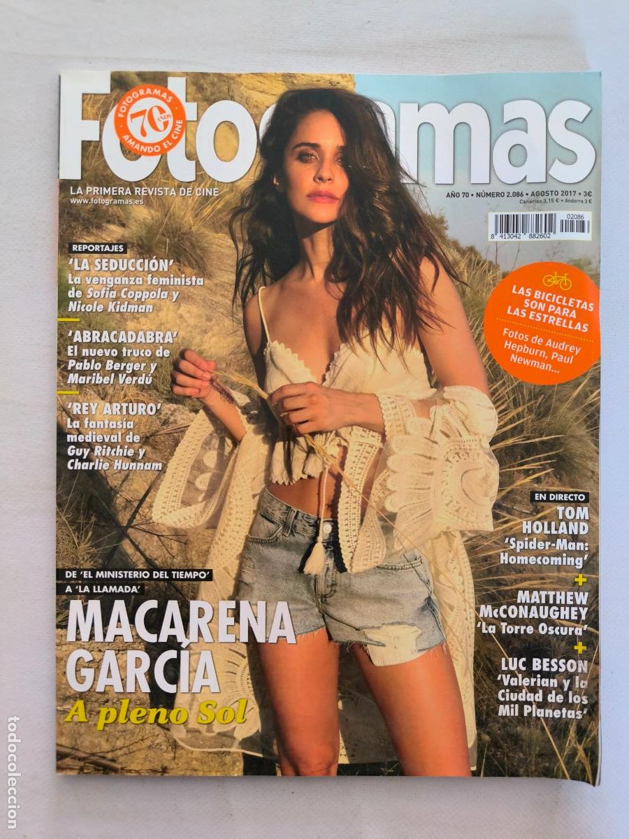 Cine: FOTOGRAMAS N&ordm; 2086 - A&Ntilde;O 70 - AGOSTO 2017 - MACARENA GARCIA (194)
