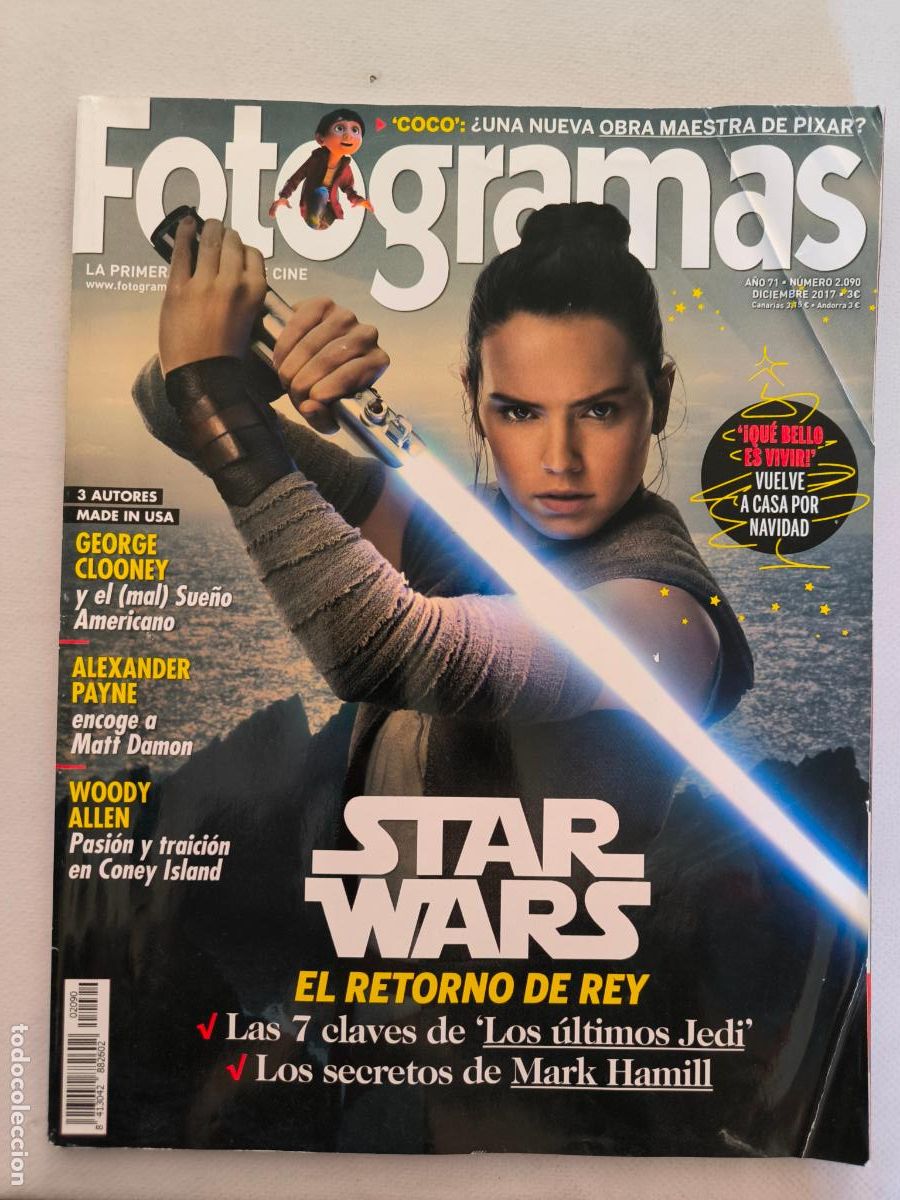 Cine: FOTOGRAMAS N&ordm; 2090 - A&Ntilde;O 71 - DICIEMBRE 2017 - STAR WARS (194)