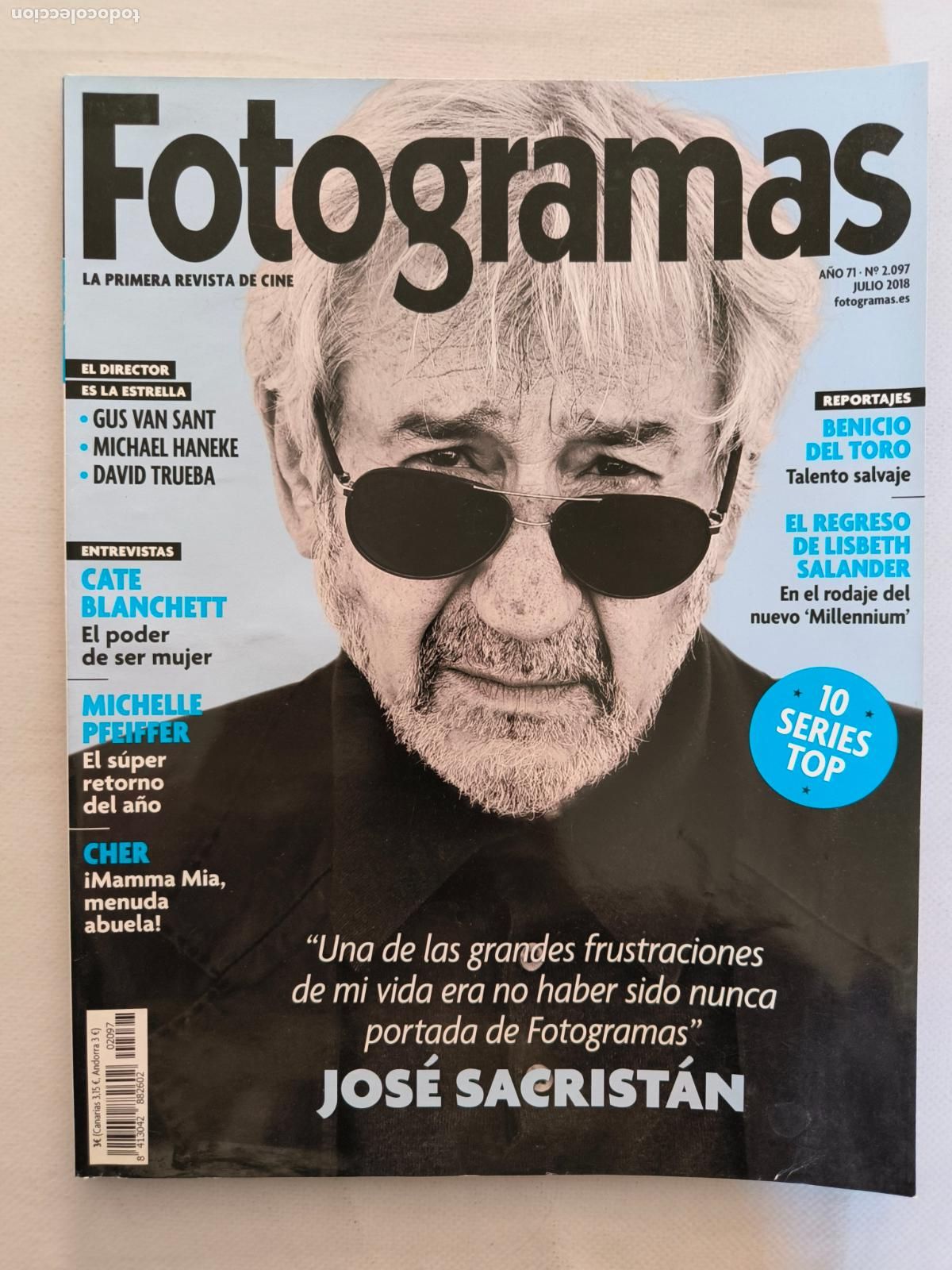 Cine: FOTOGRAMAS N&ordm; 2097 - A&Ntilde;O 71 - JULIO 2018 - JOSE SACRISTAN (194)