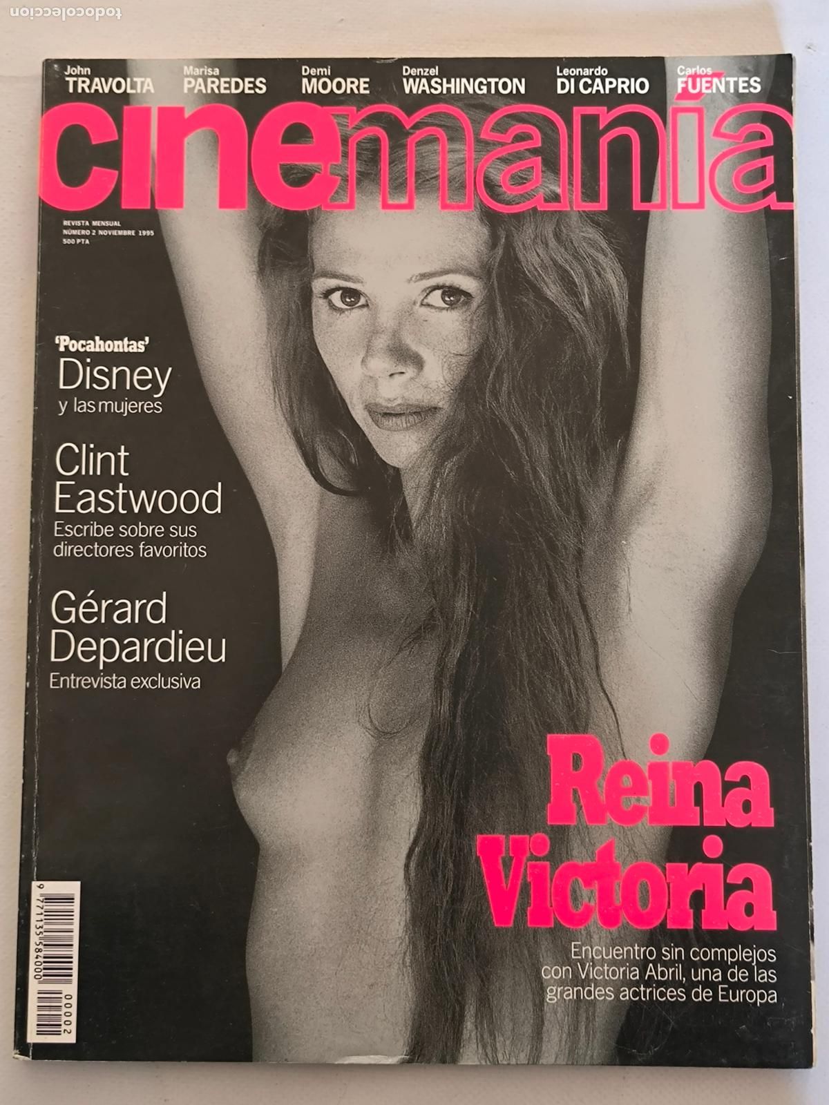Cine: CINEMANIA N&ordm; 2 - NOVIEMBRE 1995 - VICTORIA ABRIL (195)