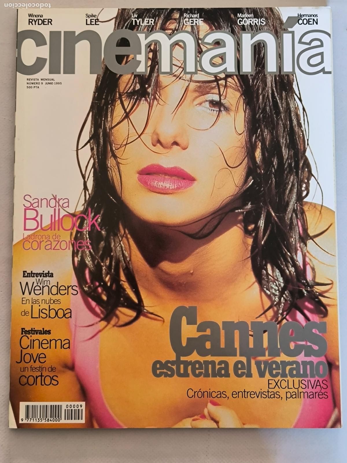 Cine: CINEMANIA N&ordm; 9 - JUNIO 1996 - SANDRA BULLOCK (195)
