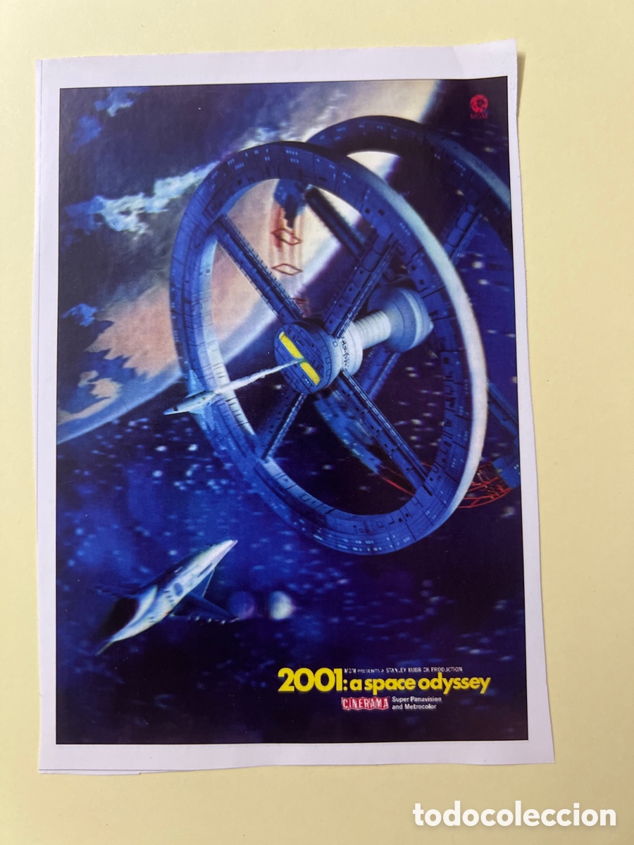 Cinema: W159. CARTEL-MAN&Iacute;A NOVELAS DE CIENCIA - FICCI&Oacute;N - 2001 . UNA ODISEA DEL ESPACIO