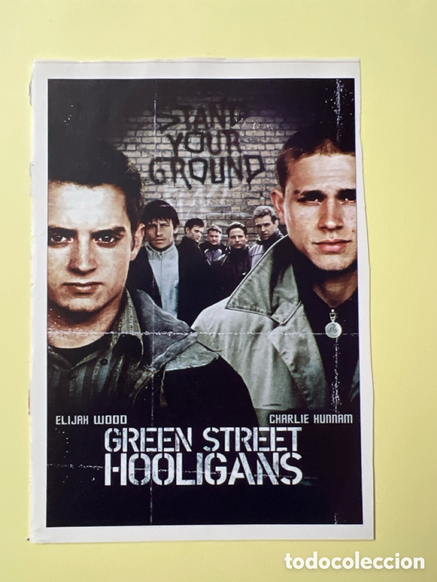 Cinema: W160. CARTEL-MAN&Iacute;A FUTBOL EN EL CINE - HOOLIGANS