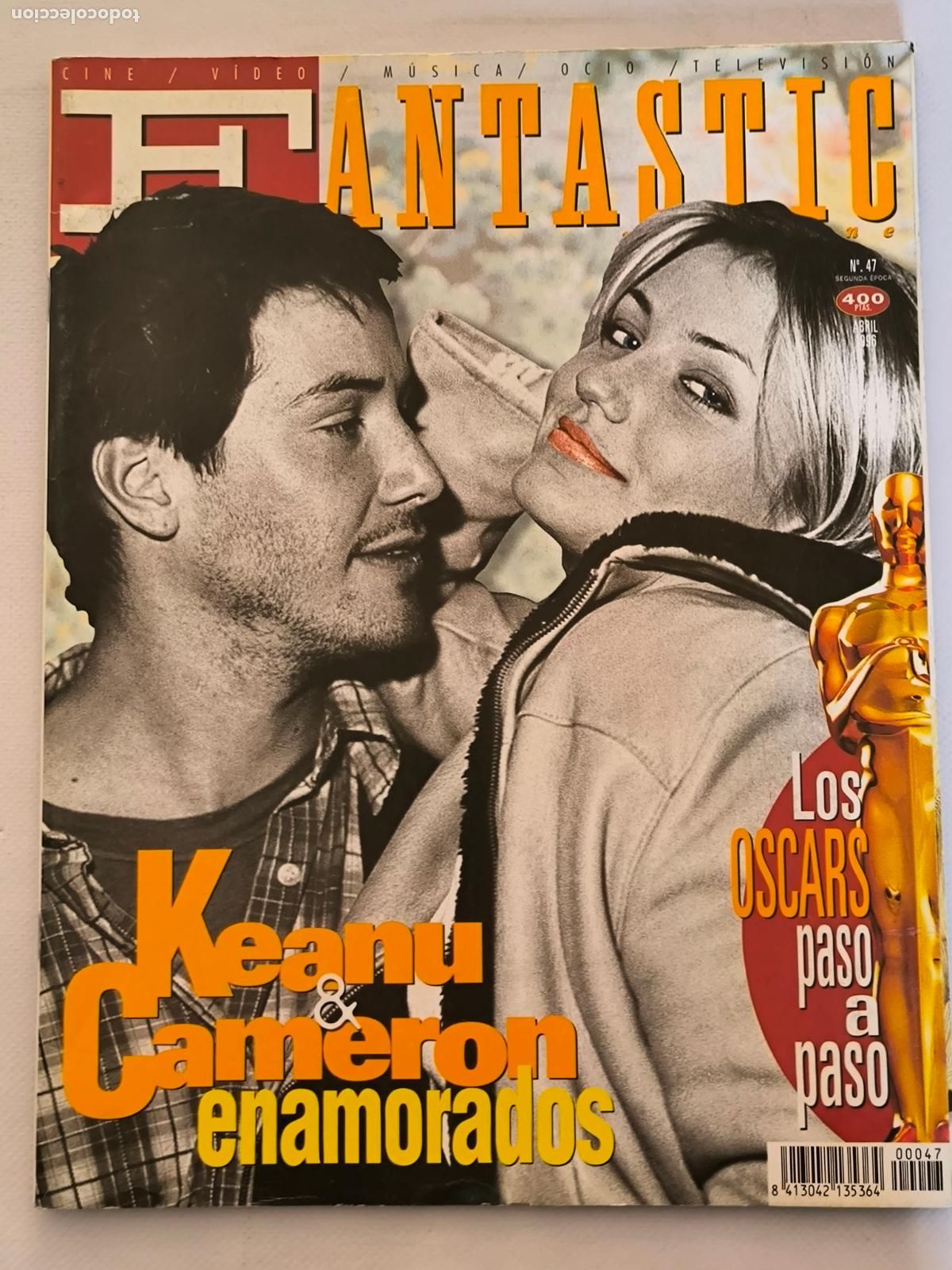 Cine: FANTASTIC N&ordm; 47 - ABRIL 1996 - KEANU REEVES & CAMERON DIAZ (196)