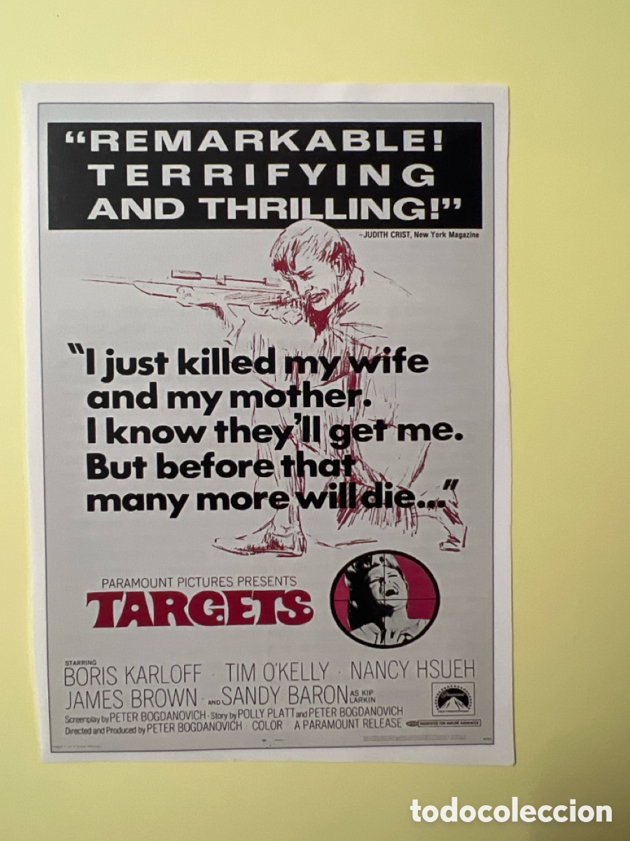 Cine: W199. CARTEL-MANIA FRANCOTIRADORES - EL H&Eacute;ROE ANDA SUELTO