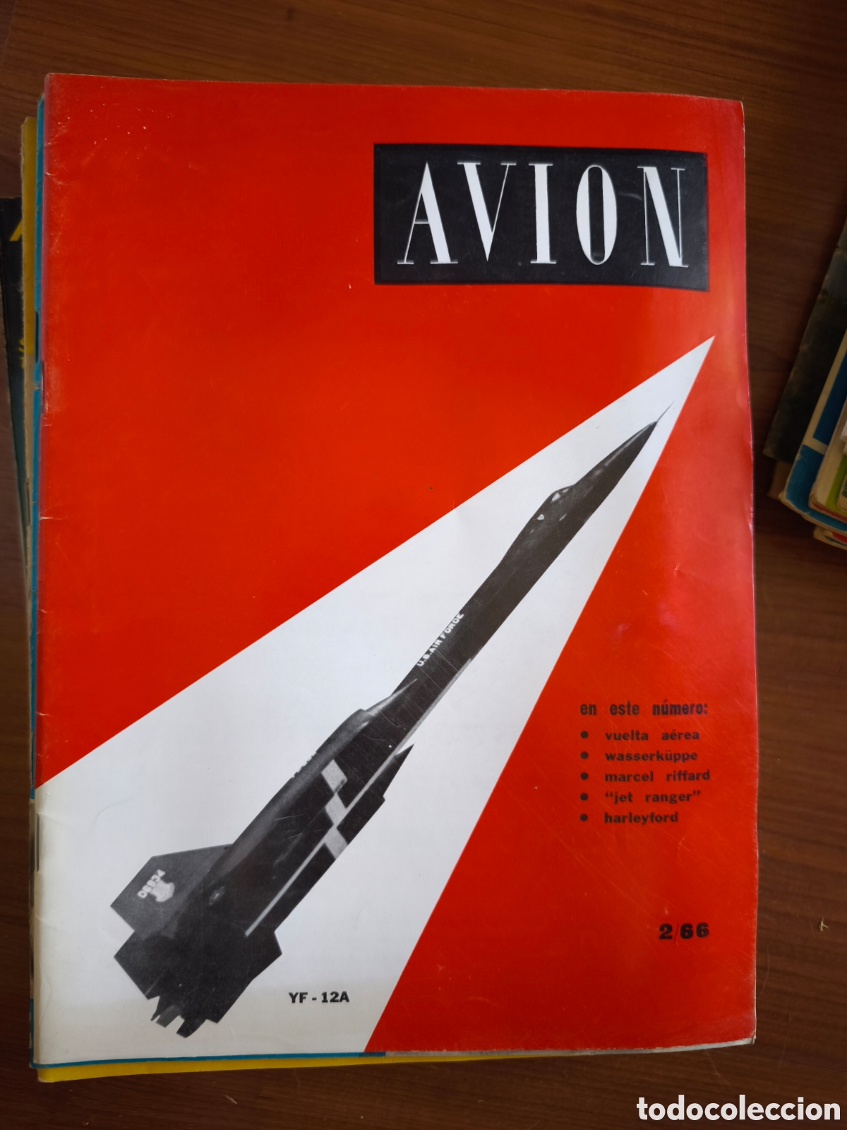 Cine: Revistas Antiguas de Aviones
