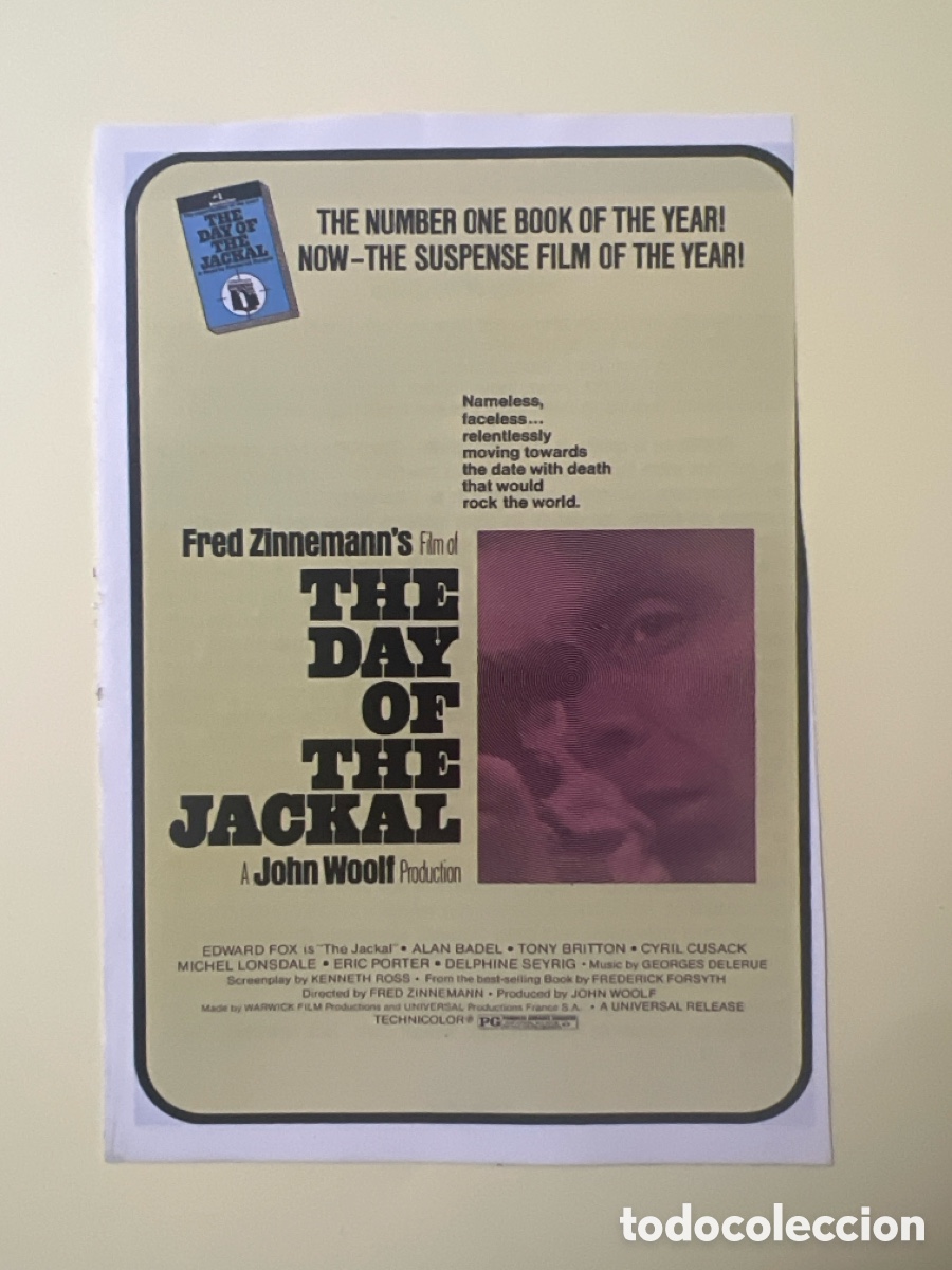 Cine: W3. CARTEL - MANIA - FRANCOTIRADORES - CHACAL