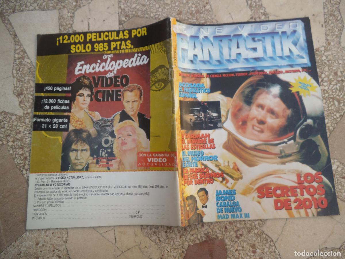 Cine: cine video fantastik, n&ordm; 1, poster terminator, el museo del horror existe, james bond, mad max III