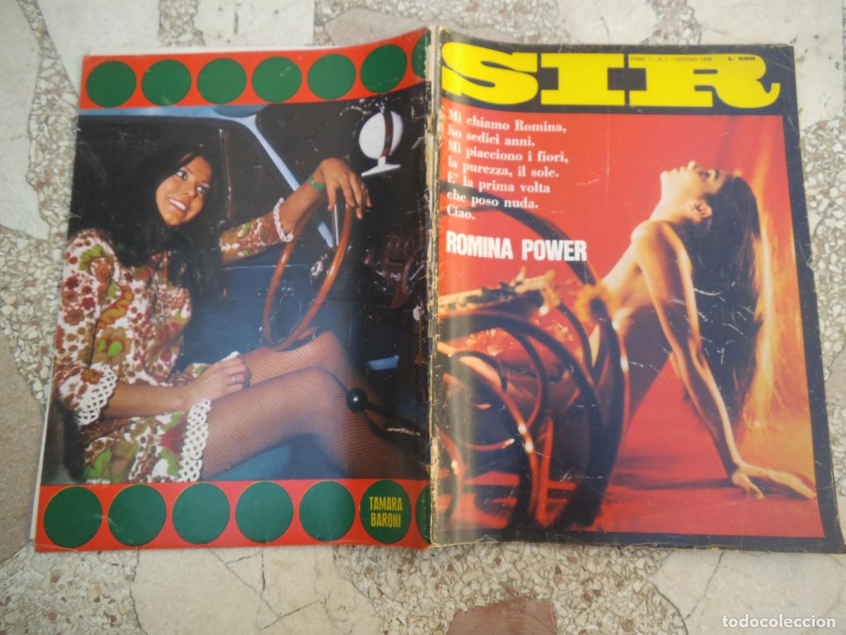 Cine: REVISTA SIR N&ordm; 1, ITALIANA ROMINA POWER, ELIZABETH THOMPSON, SUSAN MOREN