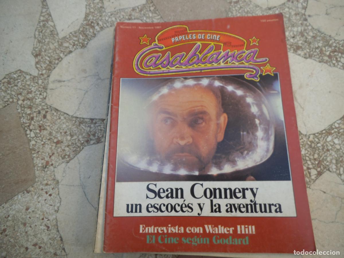 Cine: papeles de cine casablanca n&ordm; 11, 1981, sean cooery, walter hill, el cine segun godard