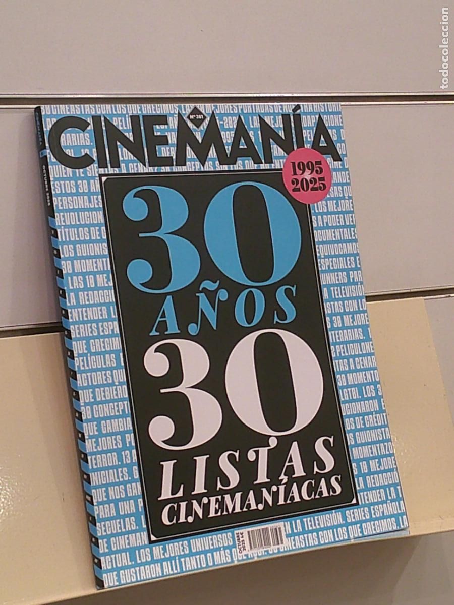 Cine: REVISTA CINEMANIA N&ordm; 361 OCTUBRE 2025 30 A&Ntilde;OS 30 LISTAS