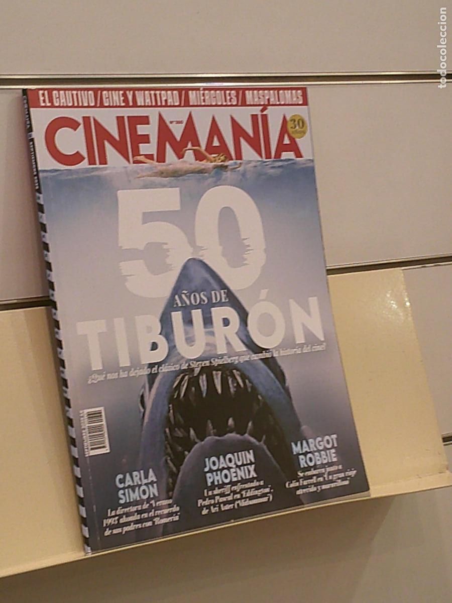 Cine: REVISTA CINEMANIA N&ordm; 360 SEPTIEMBRE 2025 50 A&Ntilde;OS DE TIBURON