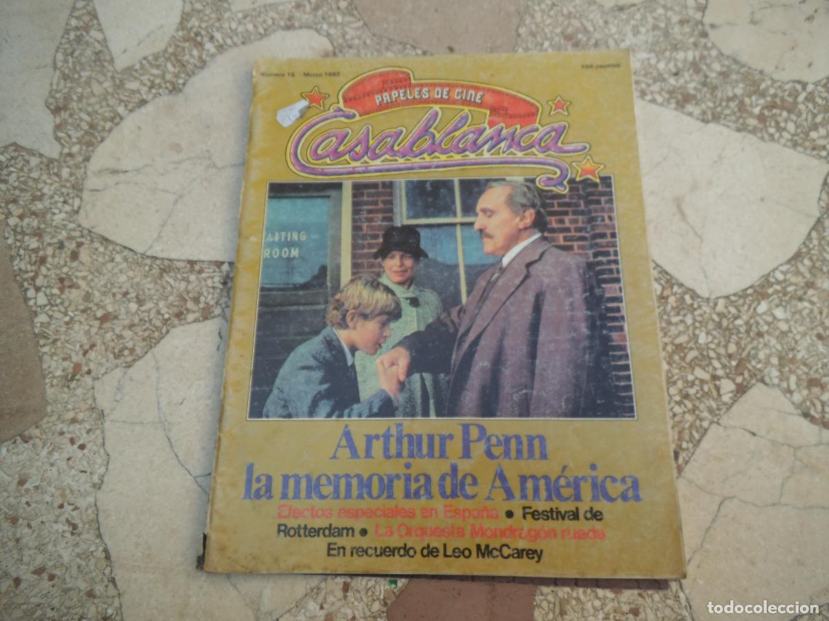 Cine: papeles de cine casablanca n&ordm; 15, 1982, arthur penn, la mondragon rueda, leo mccarey,