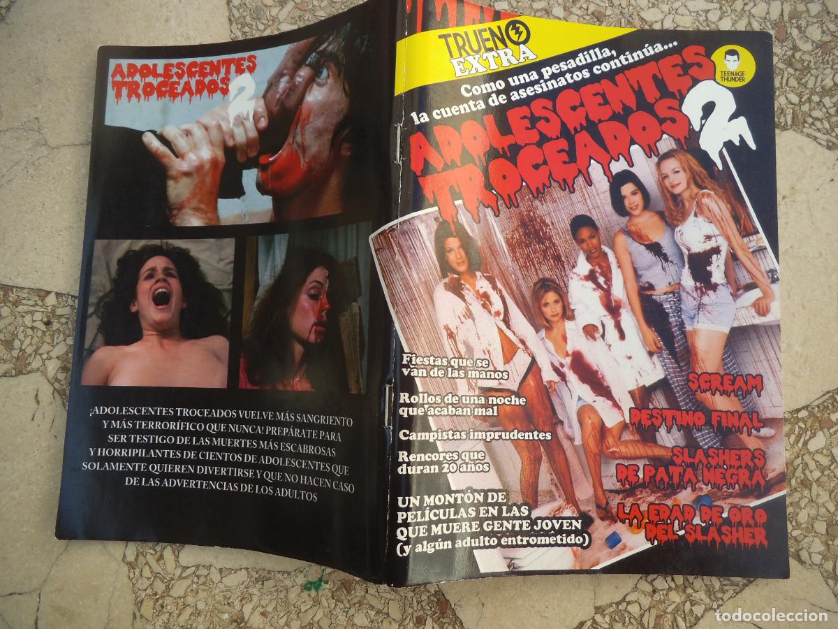 Cine: cine terror, sexo, trueno extra ,adolescentes troceados, 3 revistas, la guia oficial, super freddy,