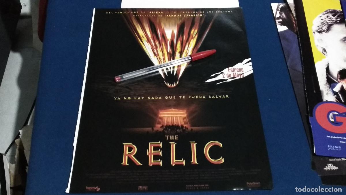 Cine: THE RELIC / YA NO HAY NADA QUE TE PUEDA SALVAR - P&Oacute;STER PELICULA CINE HOJA REVISTA RECORTE A4