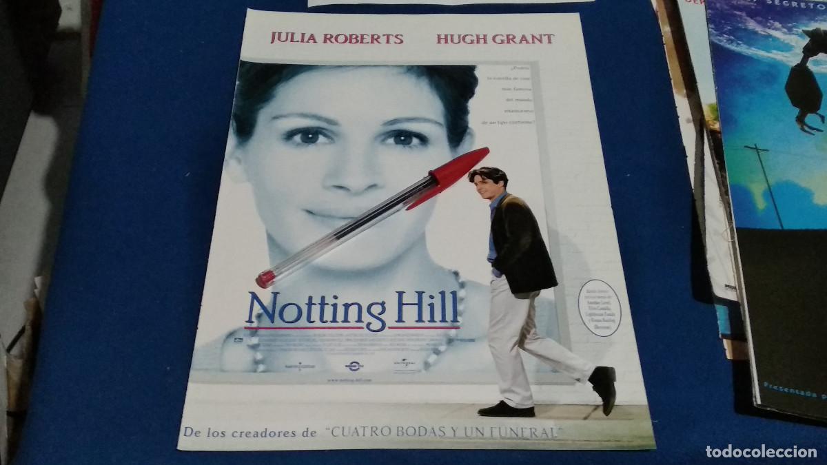 Cine: NOTTING HILL - JULIA ROBERTS, HUGH GRANT / - P&Oacute;STER PELICULA CINE HOJA REVISTA RECORTE A4