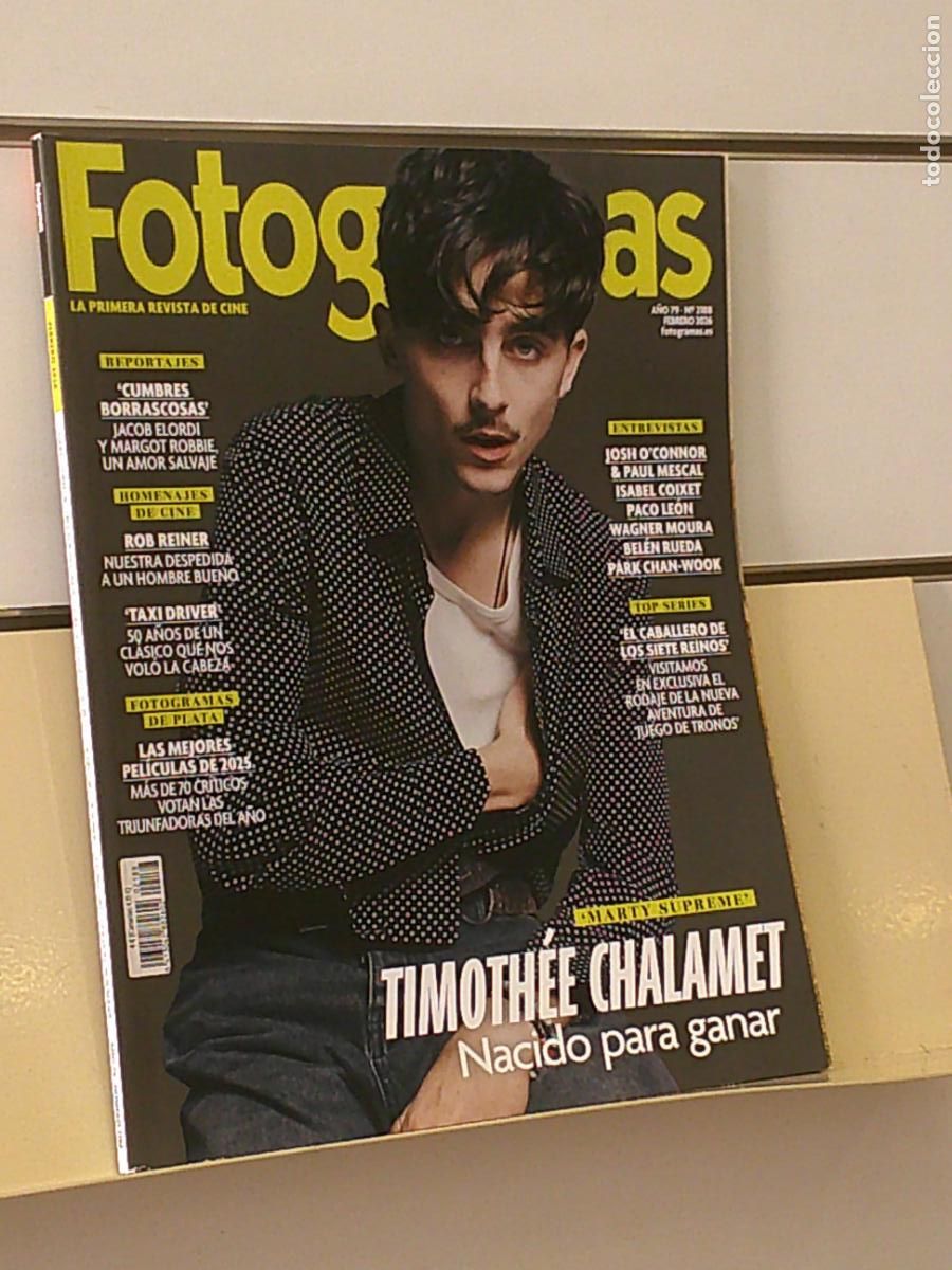 Cine: REVISTA FOTOGRAMAS N&ordm; 2188 FEBRERO 2026 TIMOTHEE CHALAMET