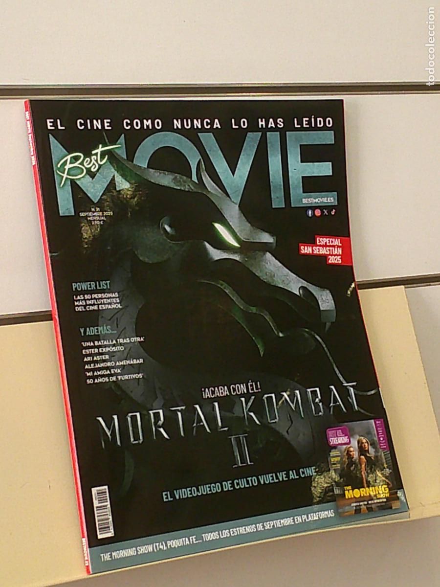 Cine: REVISTA BEST MOVIE N&ordm; 31 SEPTIEMBRE 2025 MORTAL KOMBAT II