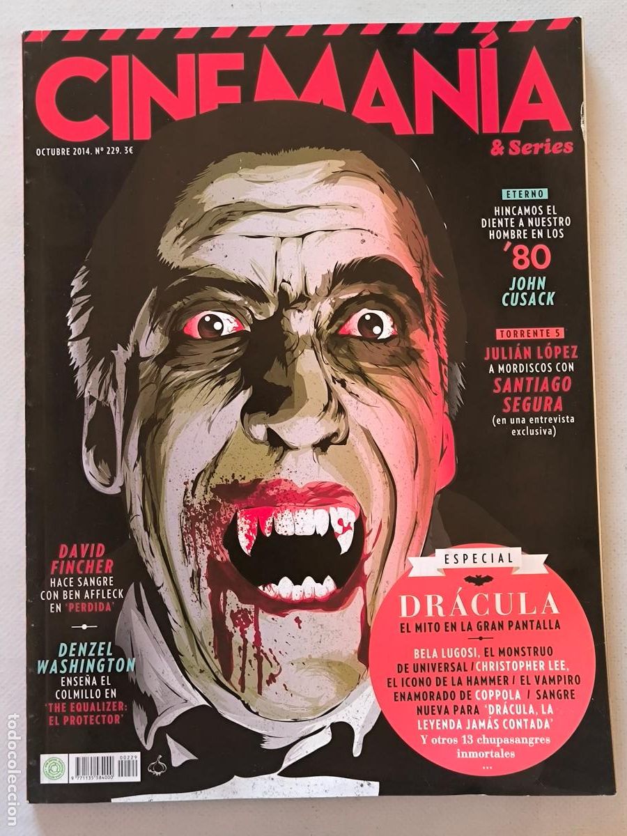 Cine: CINEMANIA N&ordm; 229 - OCTUBRE 2014 - ESPECIAL DRACULA (P1)
