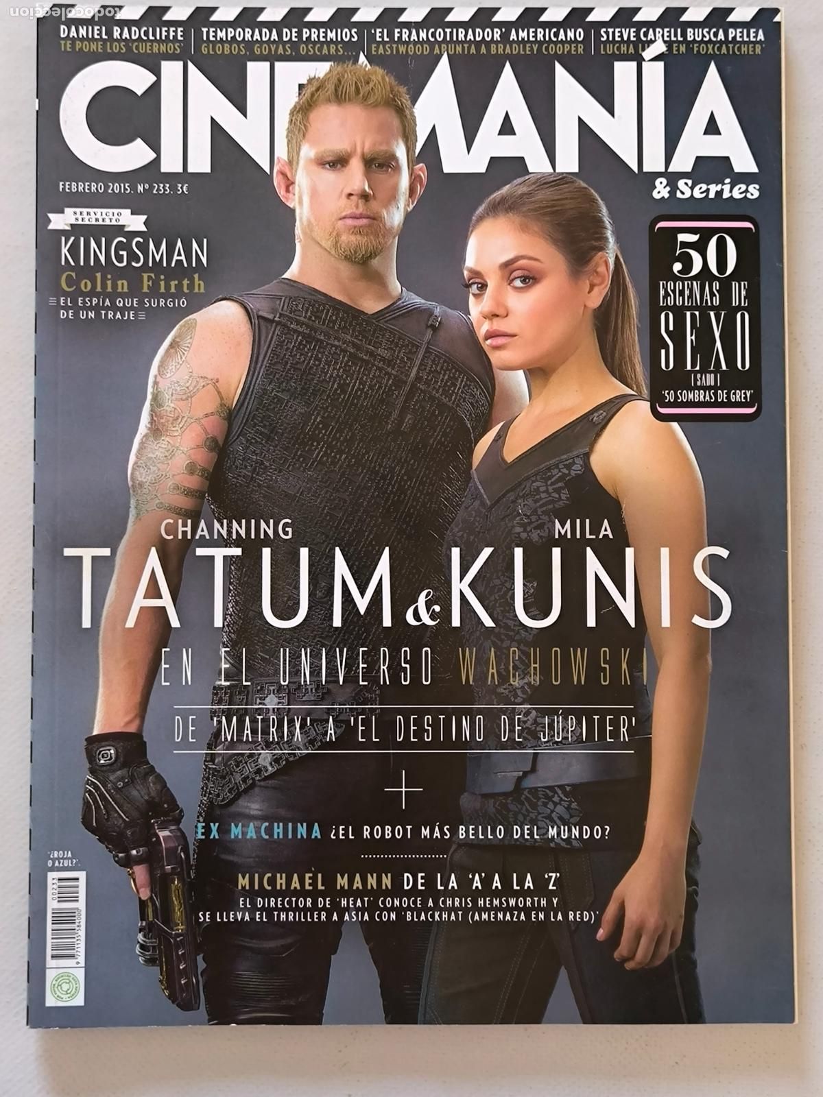 Cine: CINEMANIA N&ordm; 233 - FEBRERO 2015 - CHANNING TATUM & MILA KUNIS (P1)