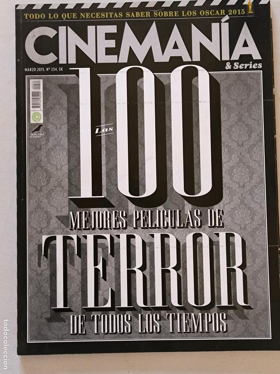 Cine: CINEMANIA N&ordm; 234 - MARZO 2015 - LAS 100 MEJORES PELICULAS DE TERROR DE TODOS LOS TIEMPOS (P1)