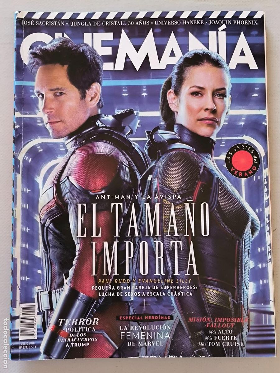 Cine: CINEMANIA N&ordm; 274 - JULIO 2018 - ANT MAN (B1)