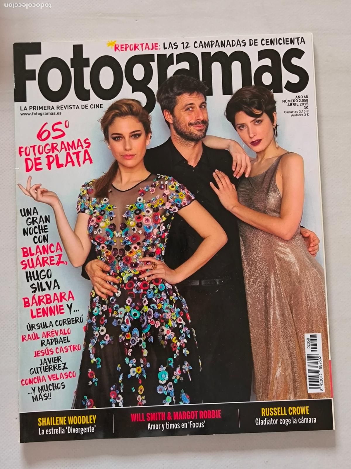 Cine: FOTOGRAMAS N&ordm; 2058 - A&Ntilde;O 68 - ABRIL 2015 - FOTOGRAMAS DE PLATA / SHAILENE WOODLEY (HL)