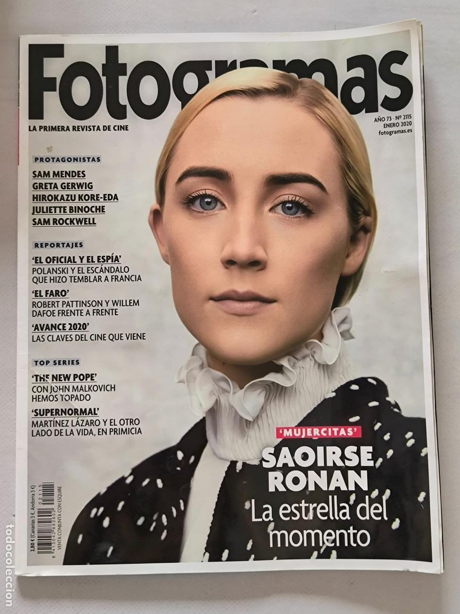 Cine: FOTOGRAMAS N&ordm; 2115 - A&Ntilde;O 73 - ENERO 2020 - SAOIRSE RONAN / MUJERCITAS / 1917 / LA VERDAD (247)