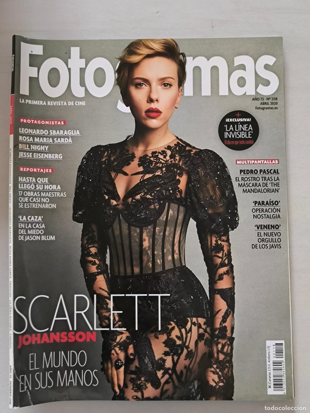 Cine: FOTOGRAMAS N&ordm; 2118 - A&Ntilde;O 73 - ABRIL 2020 - SCARLETT JOHANSSON / BILL NIGHY (247)