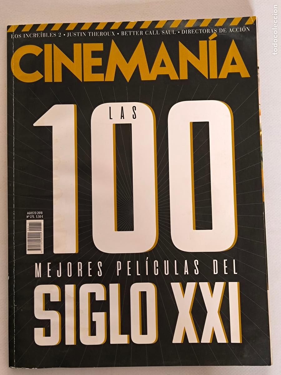 Cine: CINEMANIA N&ordm; 275 - AGOSTO 2018 - LAS 100 MEJORES PELICULAS DEL SIGLO XXI - LEER DESCRIPCION (249)