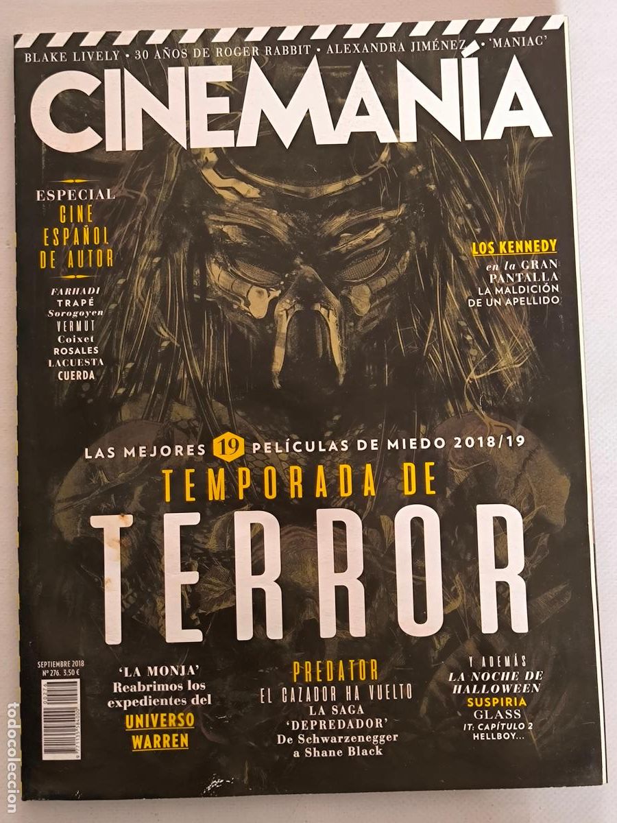 Cine: CINEMANIA N&ordm; 276 - SEPTIEMBRE 2018 - TEMPORADA DE TERROR / ESPECIAL CINE ESPA&Ntilde;OL DE AUTOR (249)