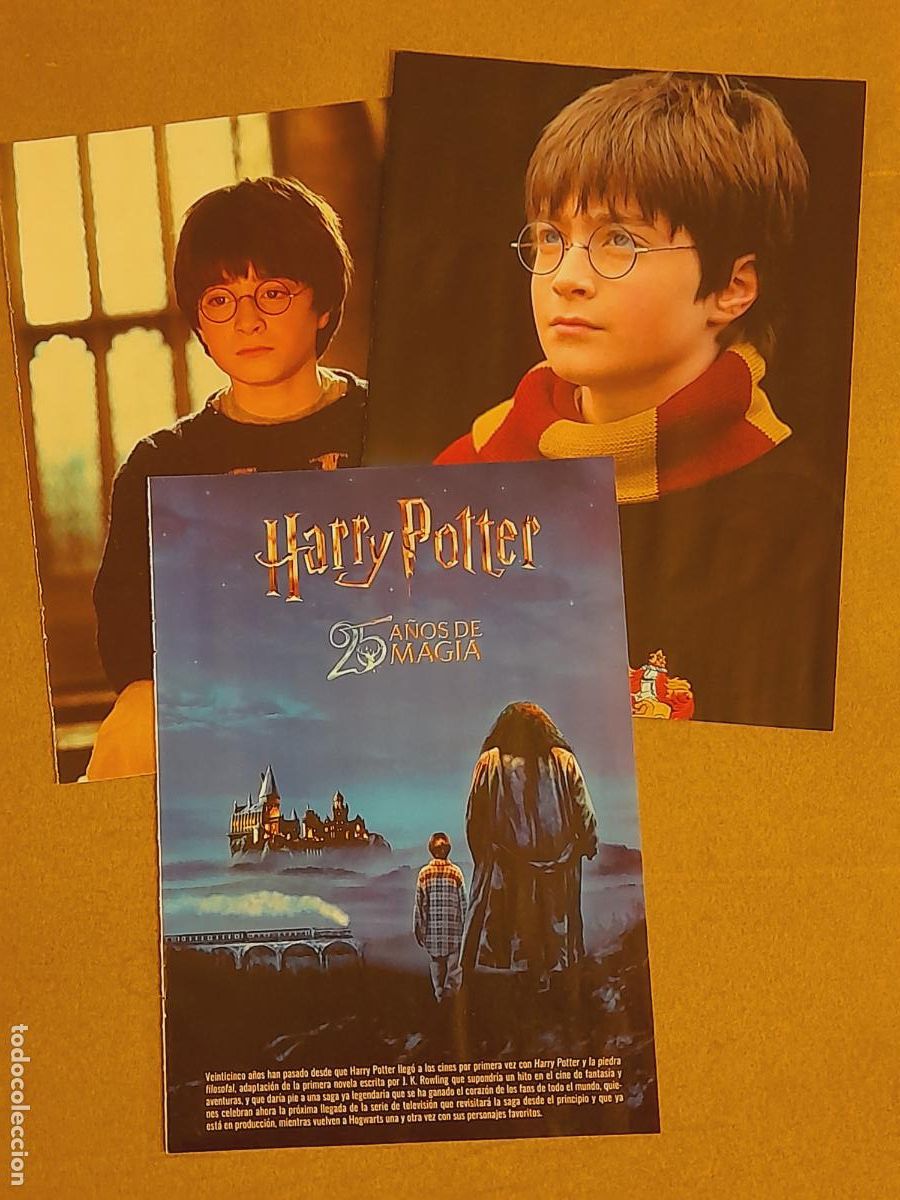 Cine: Harry Potter, Daniel Radcliffe 3 PAGINAS (3 HOJAS DE REVISTA)