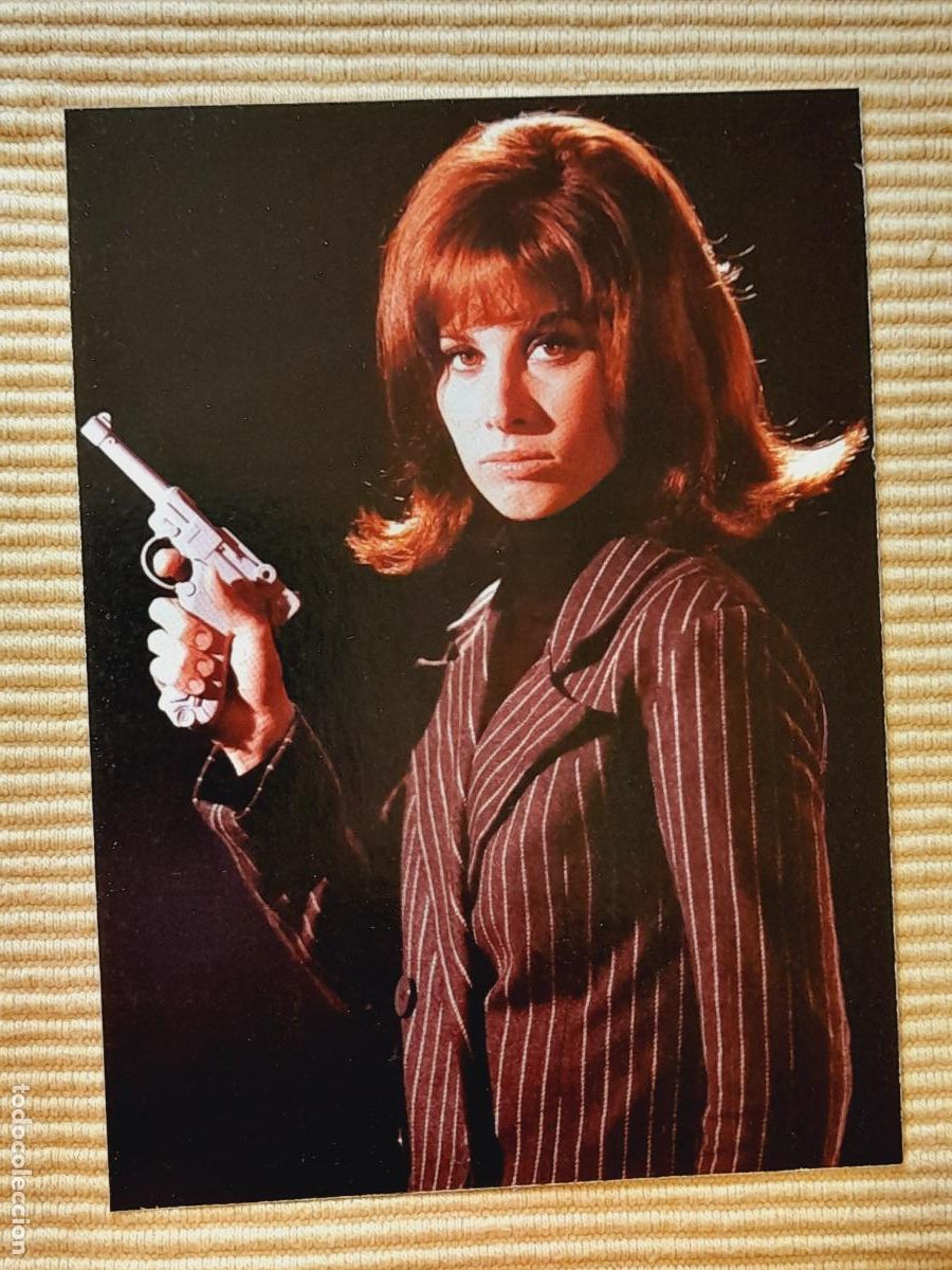 Kino: FICHA ACTRIZ STEFANIE POWERS (LA CHICA DEL C.I.P.O.L 1996) REVERSO TEXTO FILMOGRAFIA BASICA Y MAS