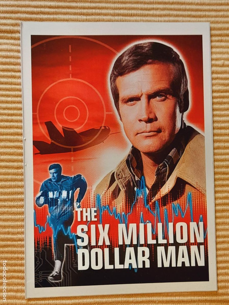 Cine: FICHA SERIE TV. EL HOMBRE DE LOS SEIS MILLONES DE DOLARES (1974) Lee Majors