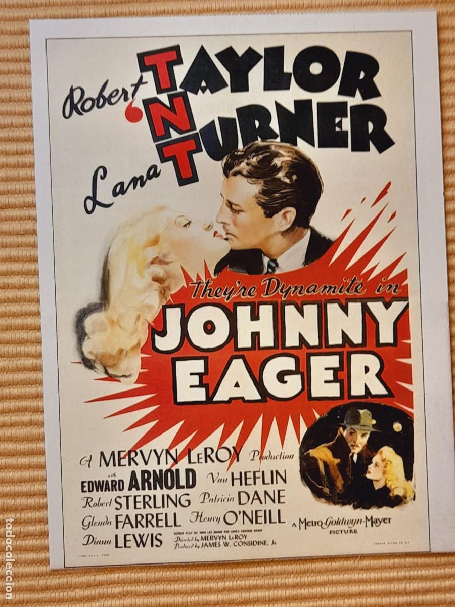 Cine: FICHA CINE NEGRO. SENDA PROHIBIDA (1941) Robert Taylor, Lana Turner