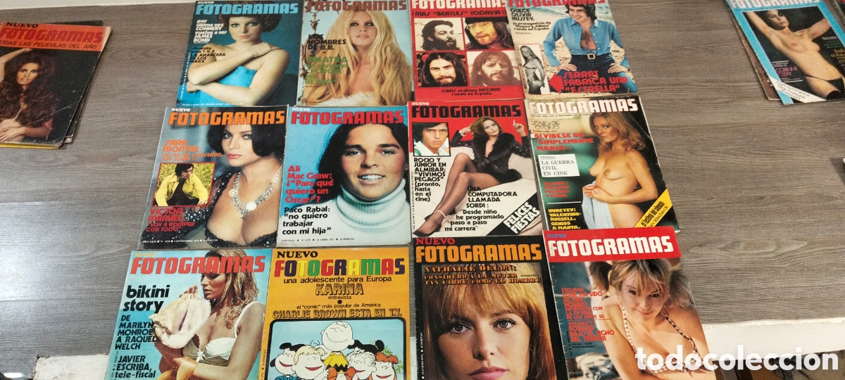 Cine: 35 revistas fotogramas 1971