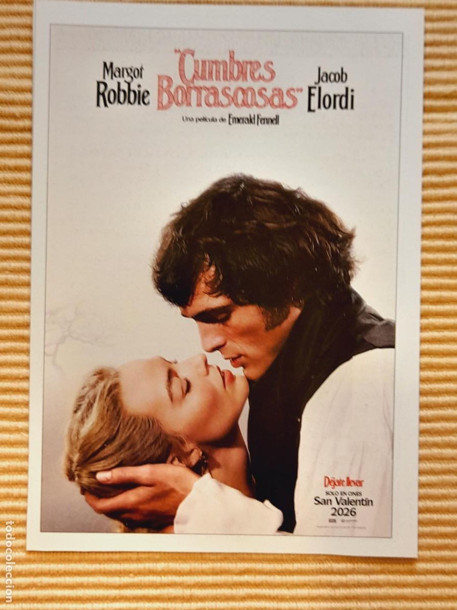 Cine: FICHA CINE. CUMBRES BORRASCOSAS (2026) Margot Robbie, Jacob Elordi