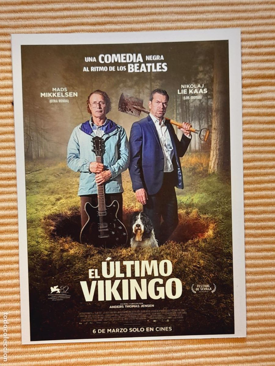 Cine: FICHA CINE. EL ULTIMO VIKINGO (2025) Mads Mikkelsen, Nikolaj Lie Kaas