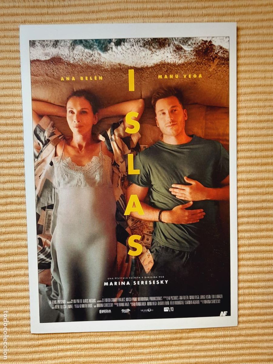Cine: FICHA CINE. ISLAS (ESPA&Ntilde;A 2025 Marina Seresesky) Ana Bel&eacute;n, Manuel Vega