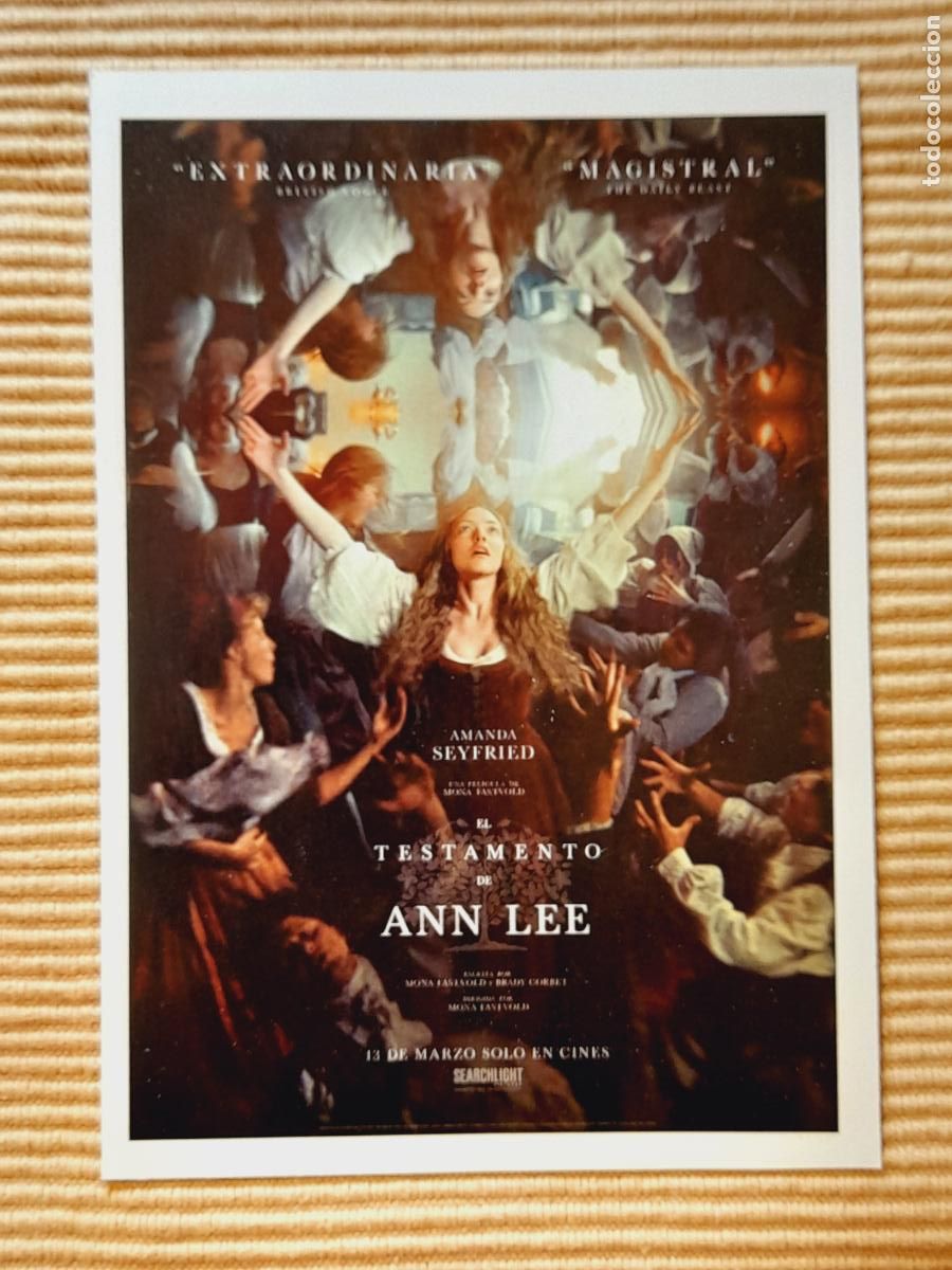 Cine: FICHA CINE. EL TESTAMENTO DE ANN LEE (2025) Amanda Seyfried