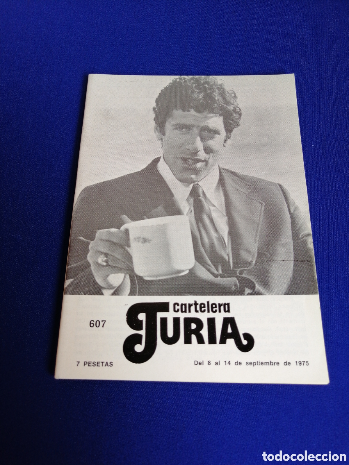 Cine: CARTELERA TURIA N&Uacute;MERO 607 A&Ntilde;O 1975 - PORTADA ELLIOT GOULD