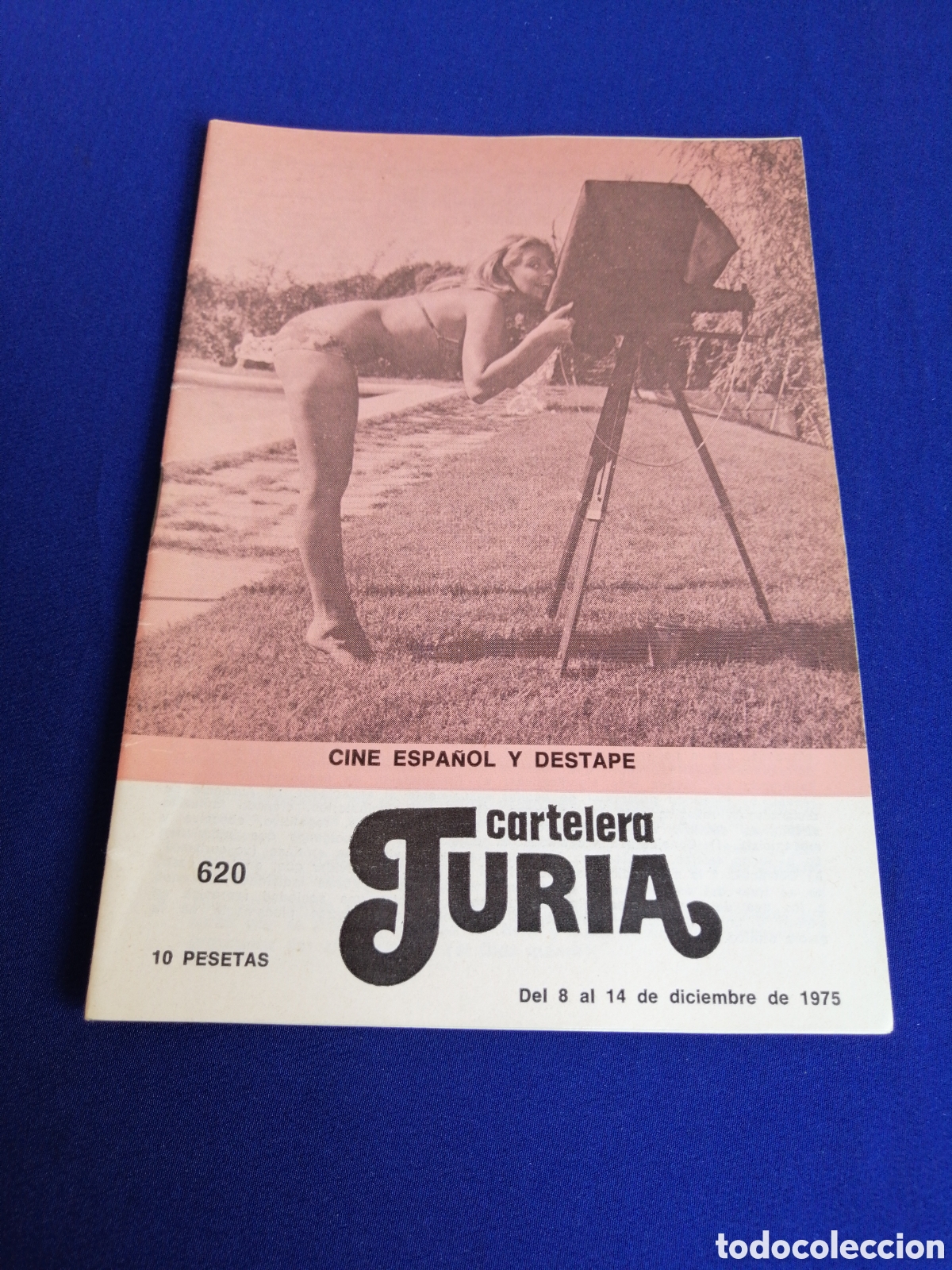 Cine: CARTELERA TURIA N&Uacute;MERO 620 A&Ntilde;O 1975 -PORTADA LAURA ANTONELLI -CONTRAPORTADA LAS CRIADAS
