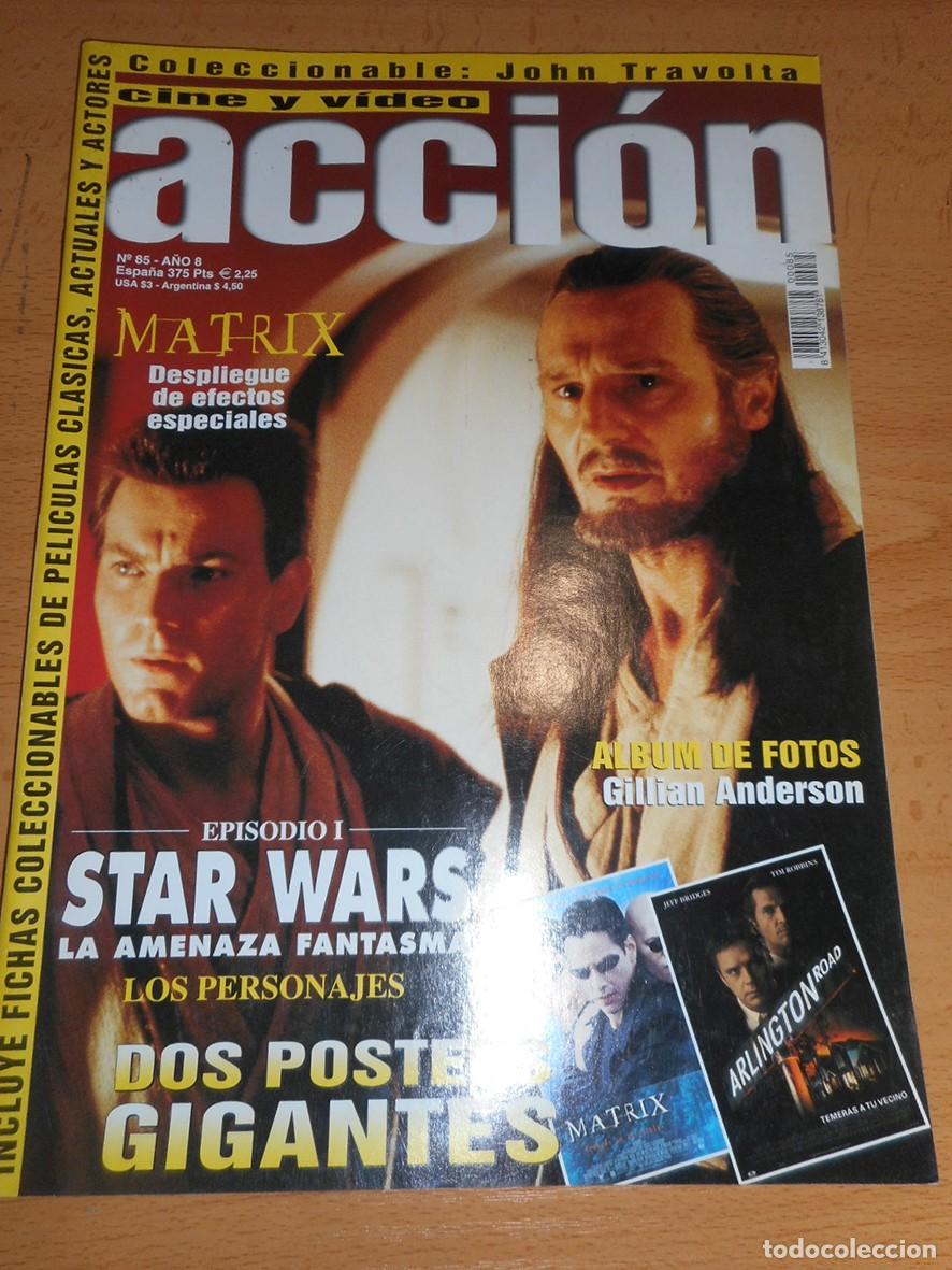 Cine: ACCI&Oacute;N N&ordm;85 (AGOSTO 1999) -INCLUYE POSTERS-