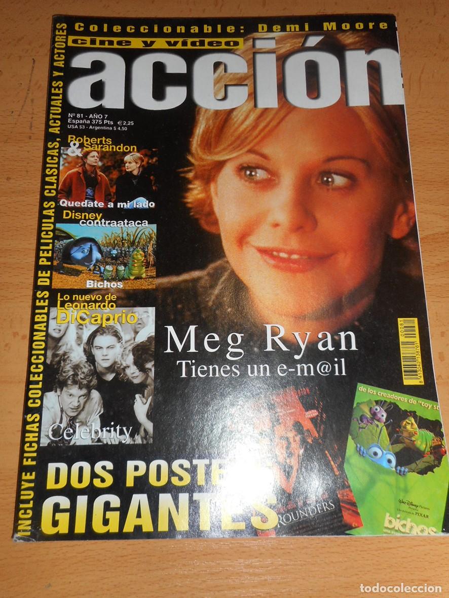 Cine: ACCI&Oacute;N N&ordm;81 (ABRIL 1999) -INCLUYE P&Oacute;STERS-