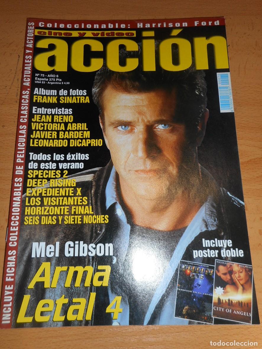 Cine: ACCI&Oacute;N N&ordm;75 (OCTUBRE 1998) -INCLUYE P&Oacute;STERS-