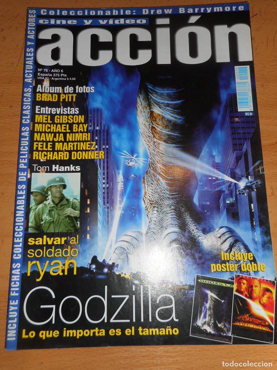 Cine: ACCI&Oacute;N N&ordm;76 (NOVIEMBRE 1998) -INCLUYE P&Oacute;STERS-