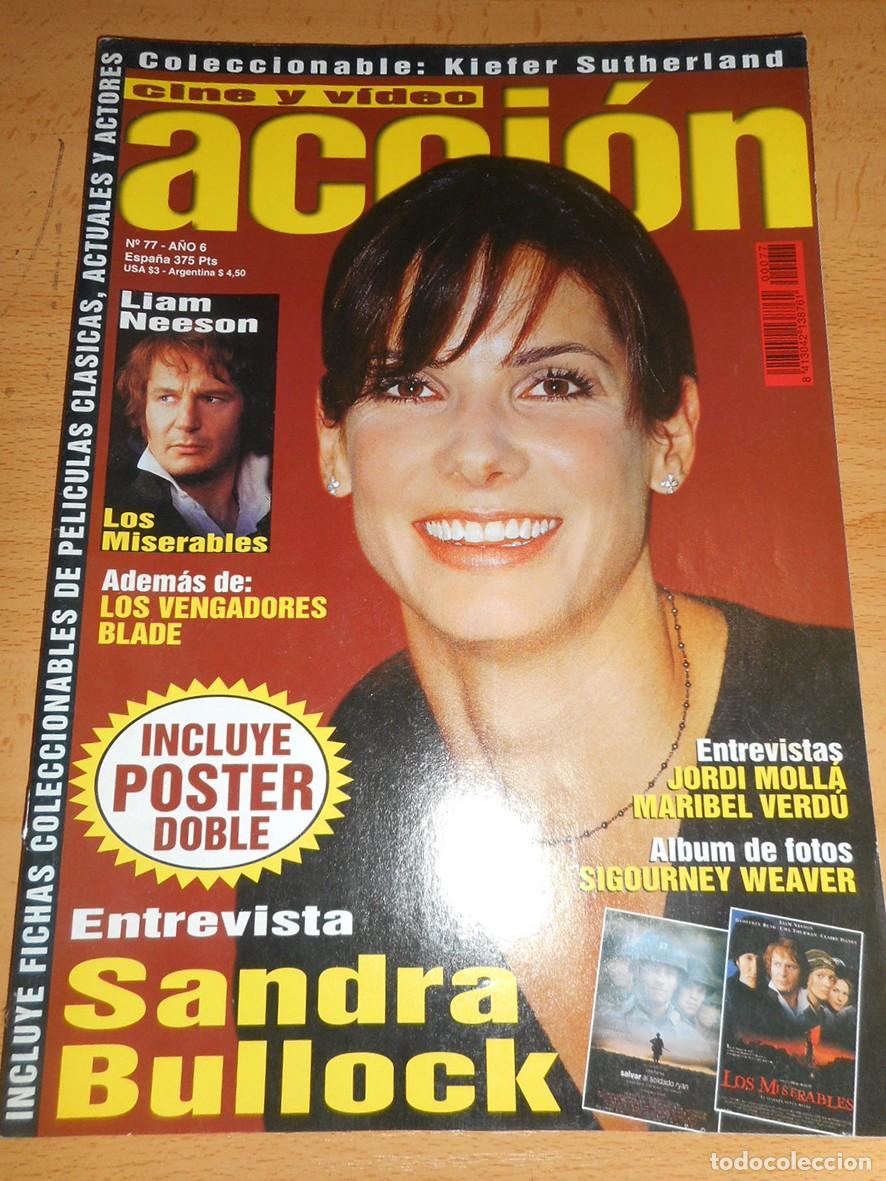 Cine: ACCI&Oacute;N N&ordm;77 (DICIEMBRE 1998) -INCLUYE P&Oacute;STERS-