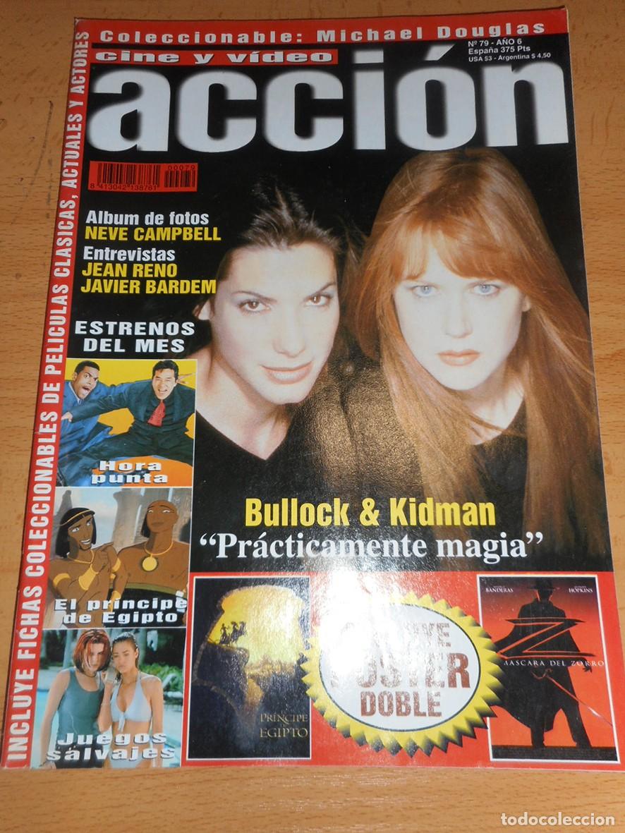 Cine: ACCI&Oacute;N N&ordm;79 (FEBRERO 1999) -INCLUYE P&Oacute;STERS-