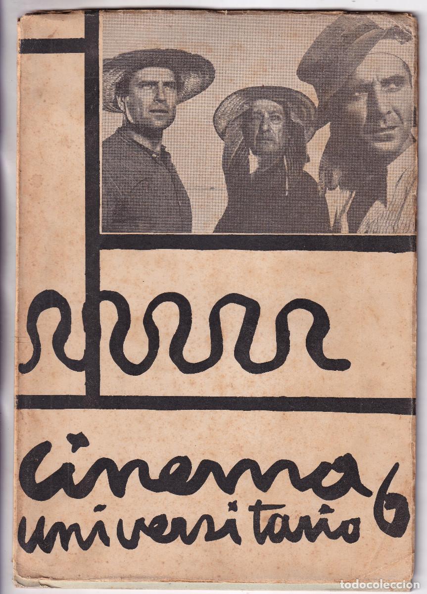 Cine: CINEMA UNIVERSITARIO. N&ordm; 6. DIC. 1957. REVISTA DEL CINE CLUB DEL S.E.U. DE SALAMANCA