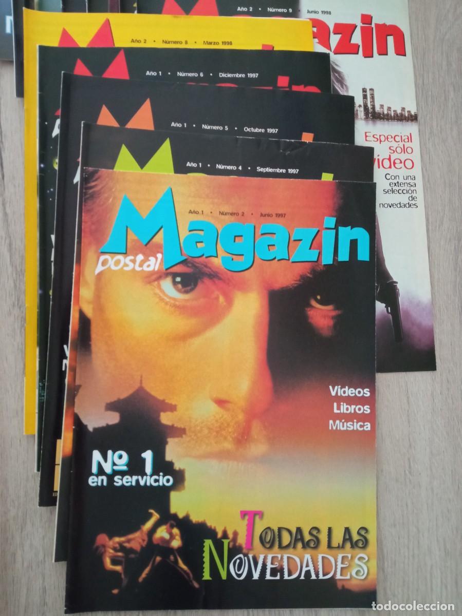 Cine: MAGAZIN POSTAL, REVISTA DE VIDEOS, LIBROS M&Uacute;SICA, 16 REVISTAS